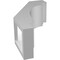 Ekena Millwork 3-in. W x 6-in. D x 10-in. H Pescadero Architectural Grade PVC Knee Brace BRCP03X06X10PEC - alternate 2
